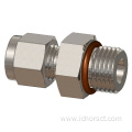 ISO/BSPT Tapered Thread Tube Fitting Connector
